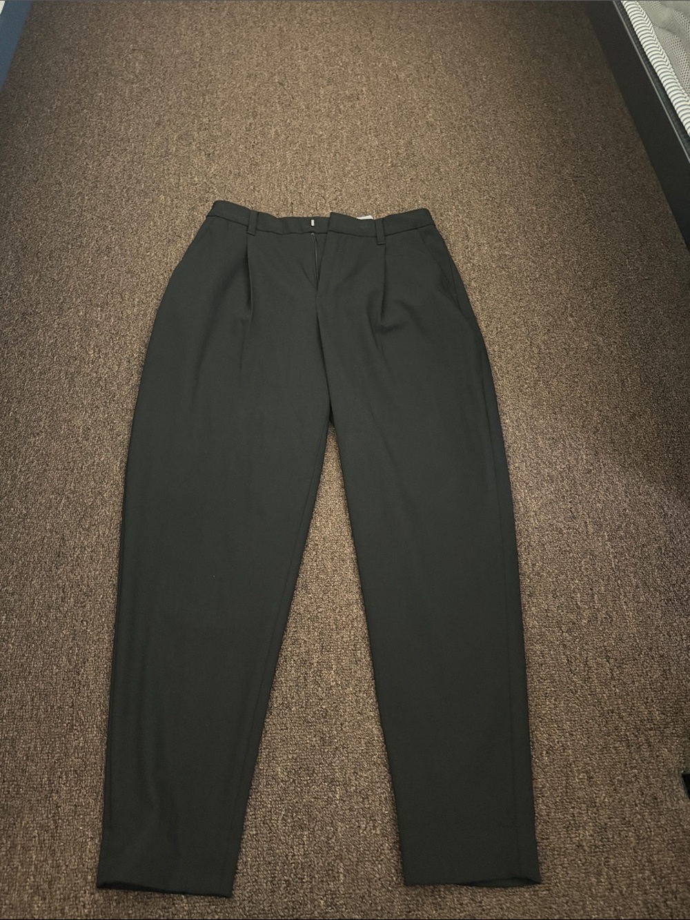 Banana Republic Black Straight-Leg Women's Dress Pants